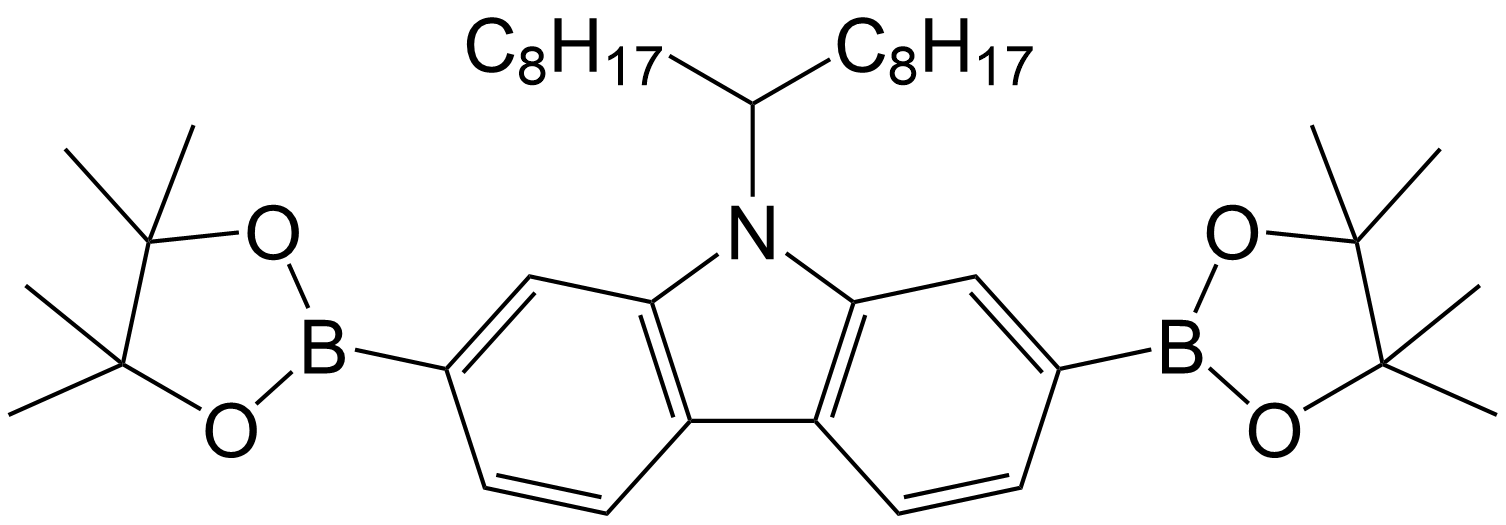 9-(heptadecan-9-yl)-2,7-bis(4,4,5,5-tetramethyl-1,3,2-dioxaborolan-2-yl)-9H-carbazole/958261-51-3